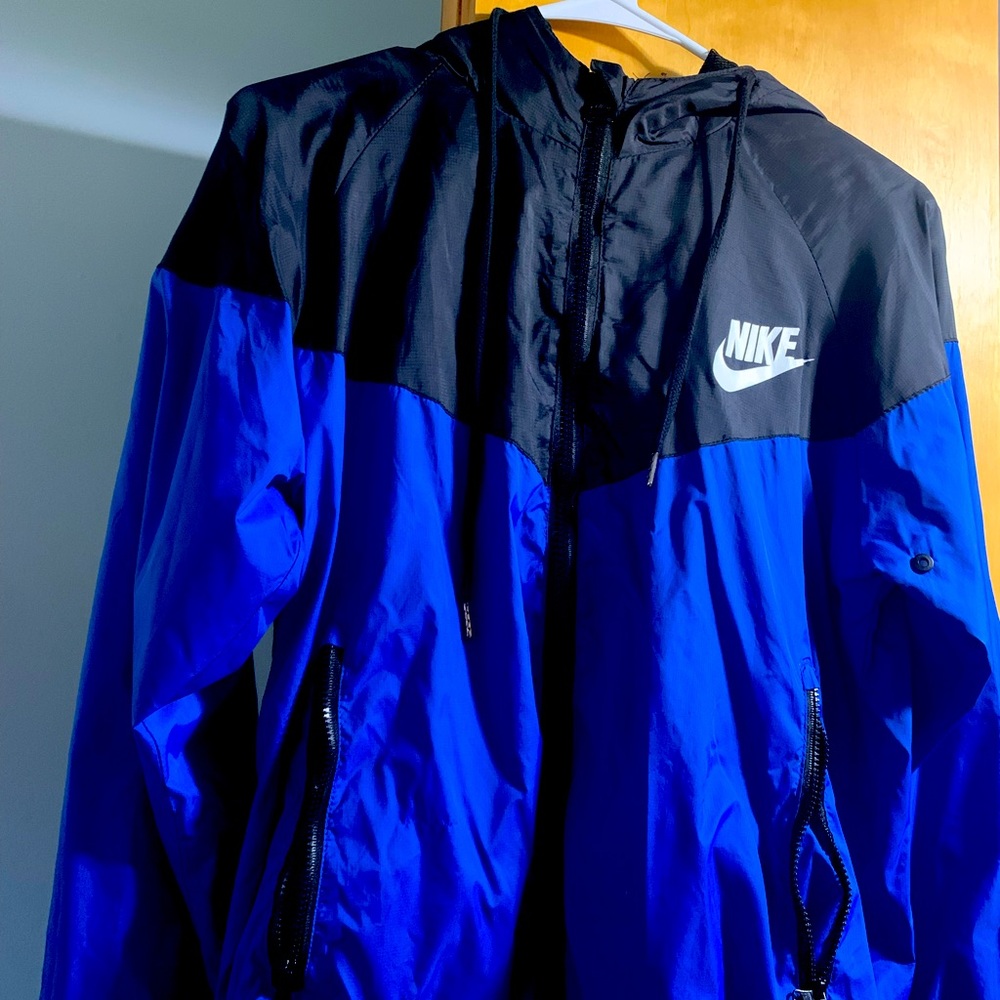 Nike Blue Windbreaker